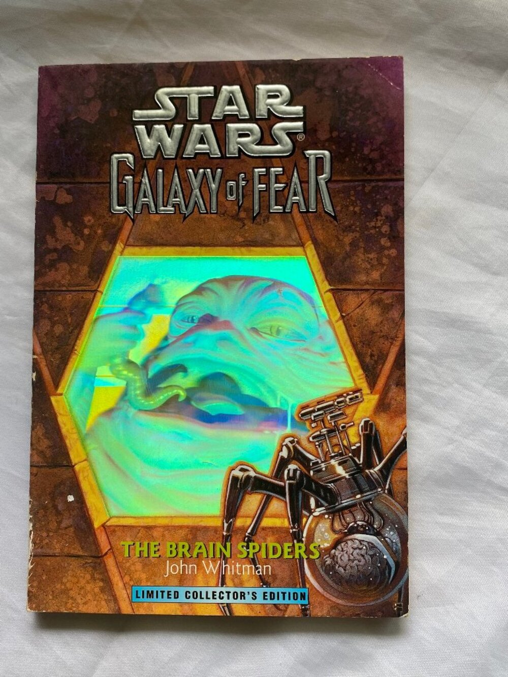 Star Wars GALAXY OF FEAR book 7 The Brain Spiders Limited Collectors Edition